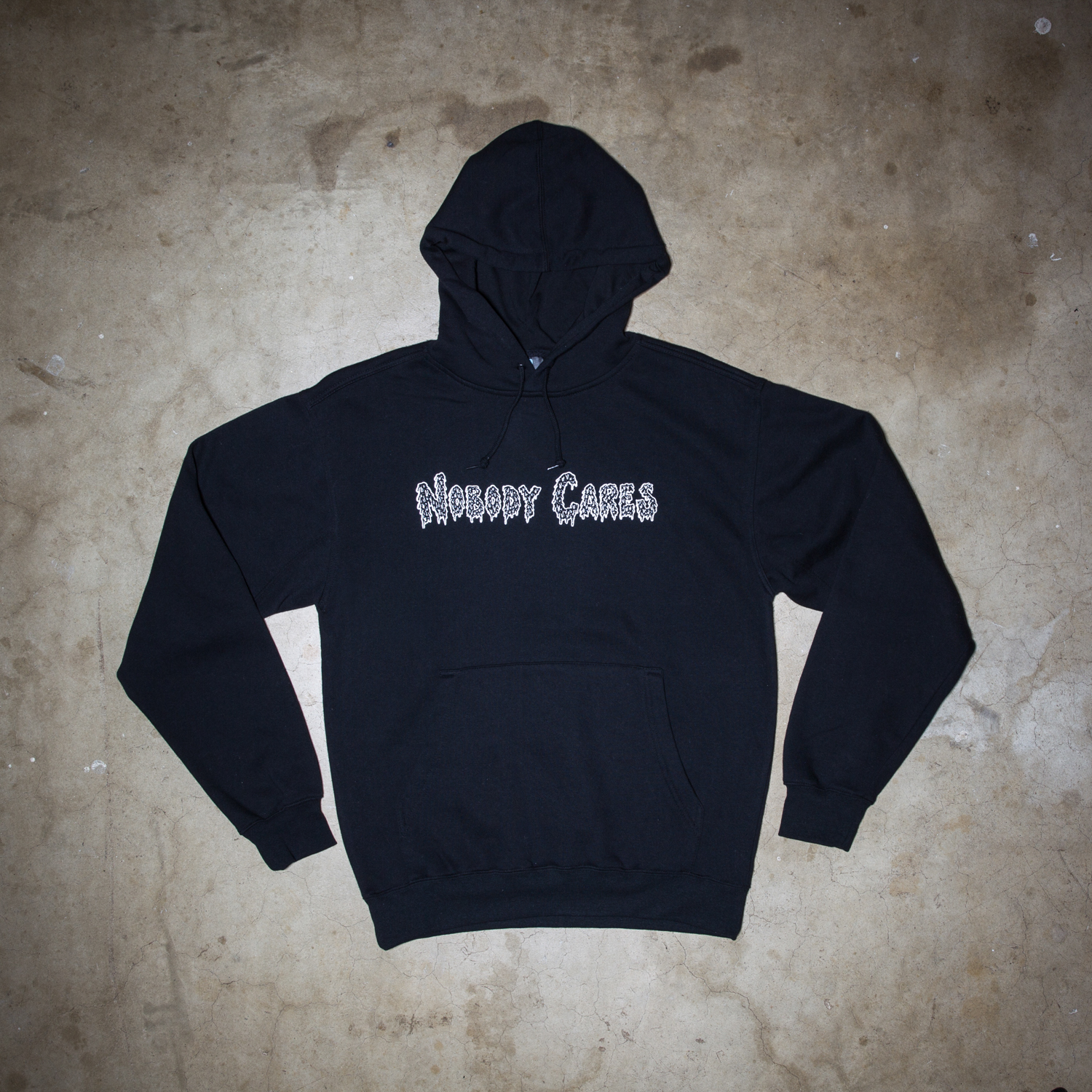 High Friends Club Nobody Cares Black Hoodie
