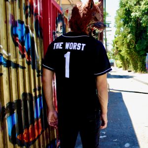 High Friends Club The Worst 1 Black Baseball Jersey